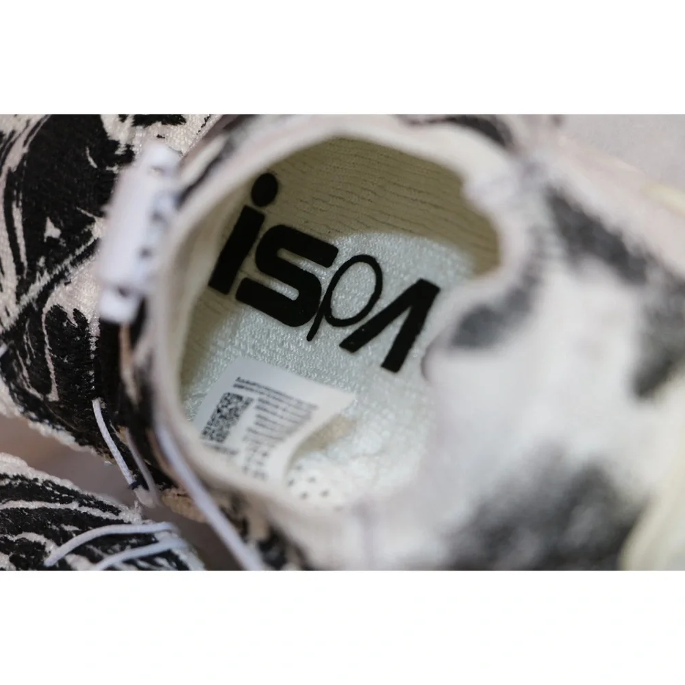 Nike ISPA MindBody Black and White Flyknit Sneakers
